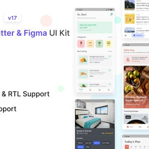FlutKit - Flutter & Figma UI Kit