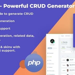 PDO Crud – Advanced PHP CRUD application (Form Builder & Database Management)