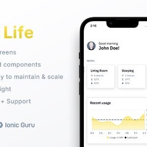 Smart Home - Device Control | Mobile App Template | Ionic 8 | Capacitor 7