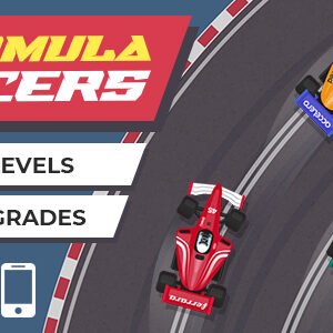 Formula Racers – HTML5 Racing Game | Construct 3 | Mobile Ready | Easy Reskin