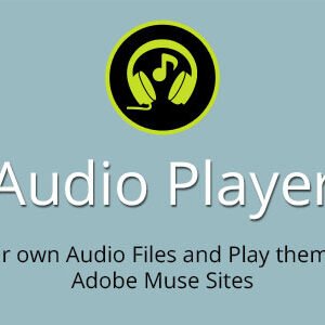Audio Player Adobe Muse Widget