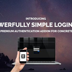 Simple Login Modal For Concrete 5