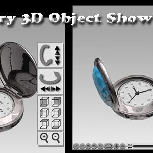jQuery 3D Object Show