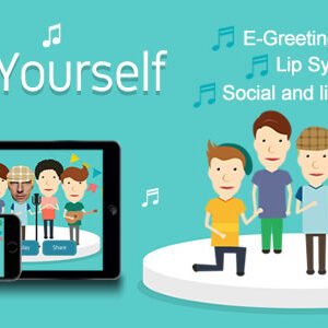 Sing Yourself (Greeting Card) HTML5 Canvas